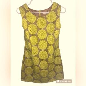 Blu pepper embroidered sunflower dress size Medium